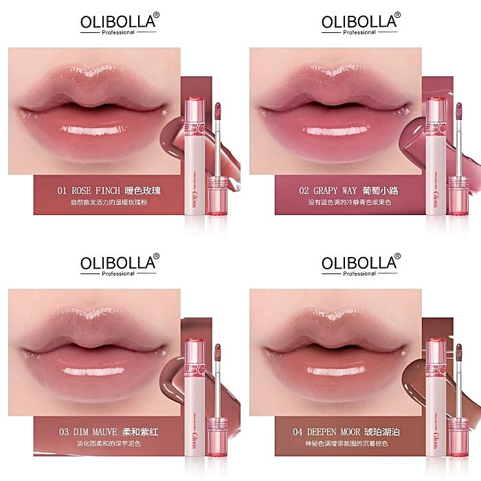 لیپگلاس رنگی OLIBOLLA سری Oil Tint