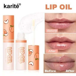 روغن لب کاریته طعم هلو lip oil