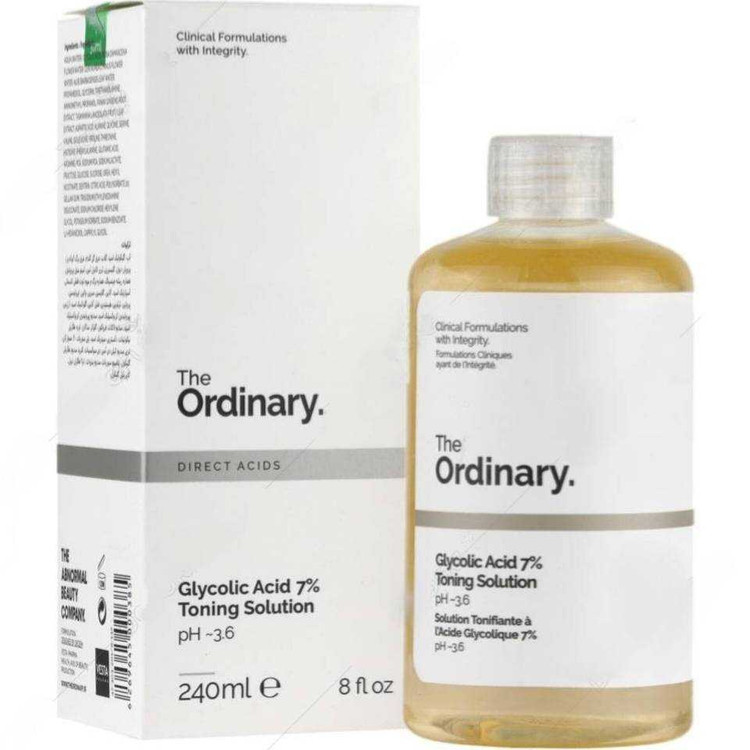 تونر گلیکولیک اسید 7 درصد اوردینریORDINARY