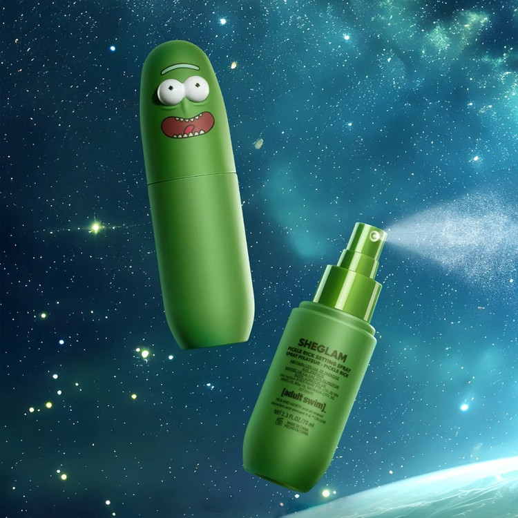 اسپری فیکس خیار شیگلم Pickle Rick Sheglam – کالکشن ریک و مورتی