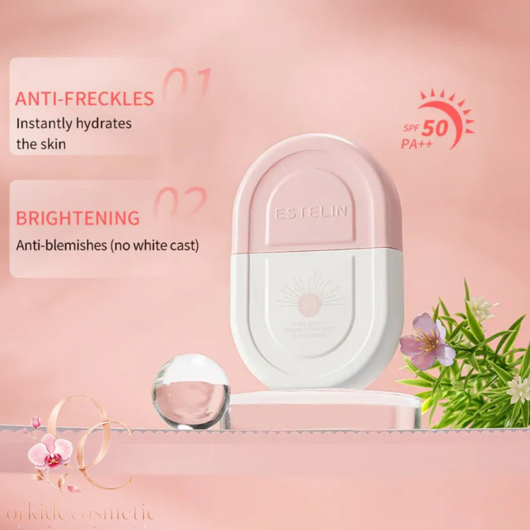 کرم ضد آفتاب بیرنگ صورت استیلن SPF 50 مدل Fade-spots ،مناسب برای انواع پوست وزن 50 گرم