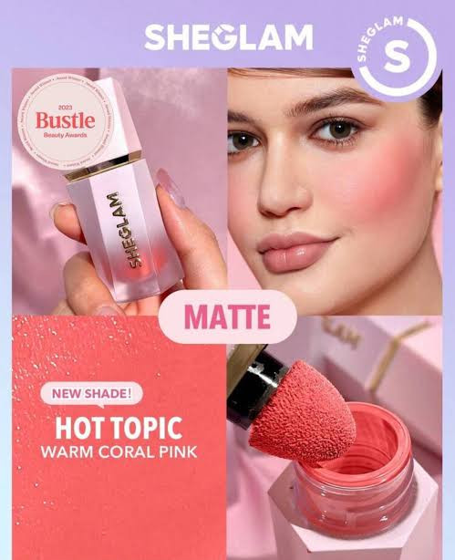 رژگونه مایع شیگلم مات مدل Liquid Blush Matte