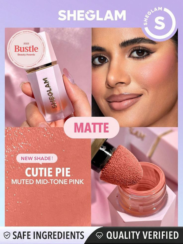رژگونه مایع شیگلم مات مدل Liquid Blush Matte