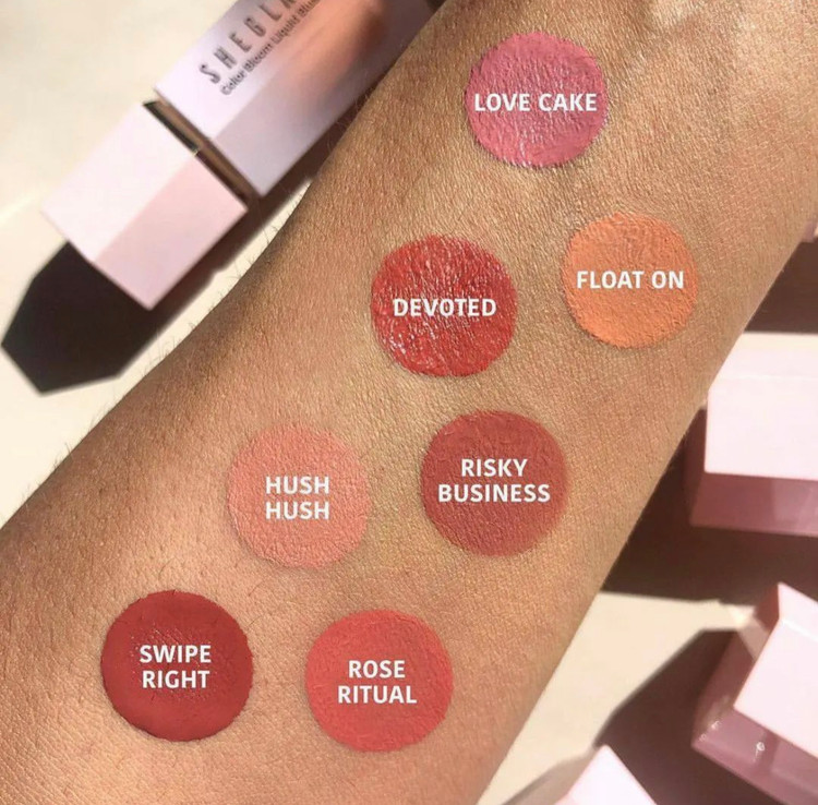 رژگونه مایع شیگلم مات مدل Liquid Blush Matte